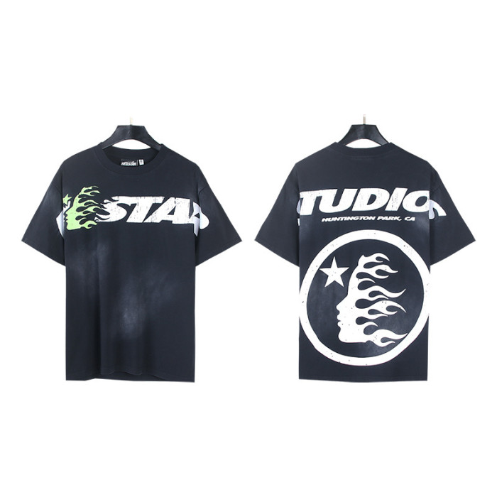 SMCL-044 High Quality Hellstar Retro 250g Cotton Shirt