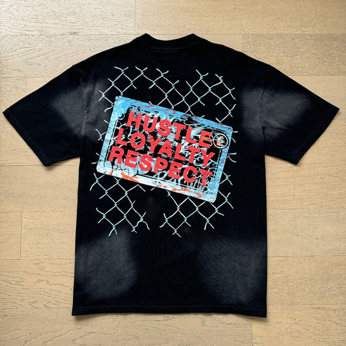 SMCL-061 High Quality Hellstar Retro 250g Cotton Shirt