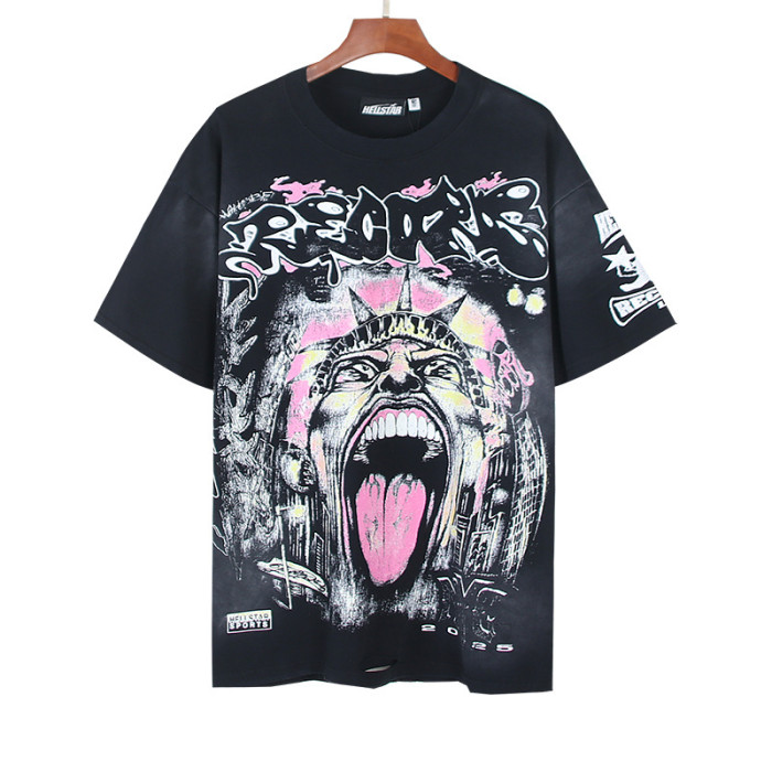SMCL-025 High Quality Hellstar Retro 250g Cotton Shirt