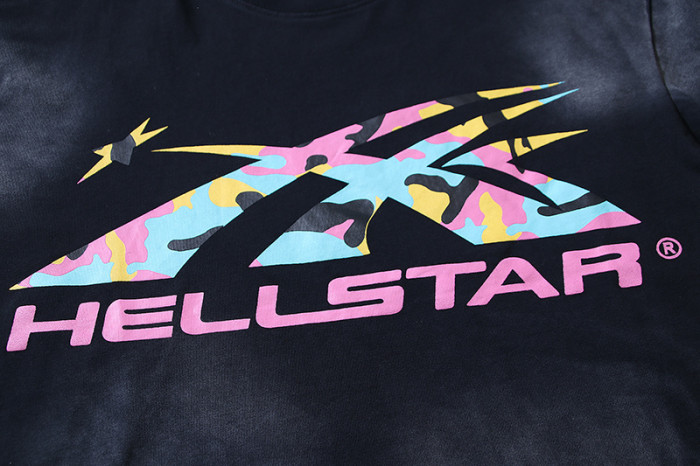 SMCL-010 High Quality Hellstar Retro 250g Cotton Shirt