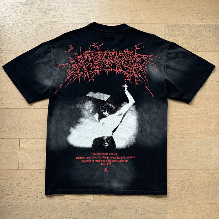 SMCL-015 High Quality Hellstar Retro 250g Cotton Shirt