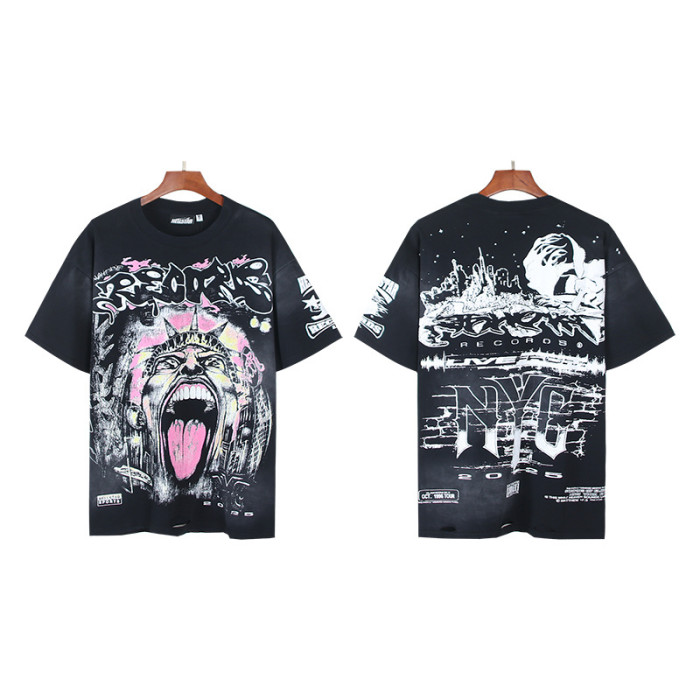 SMCL-025 High Quality Hellstar Retro 250g Cotton Shirt