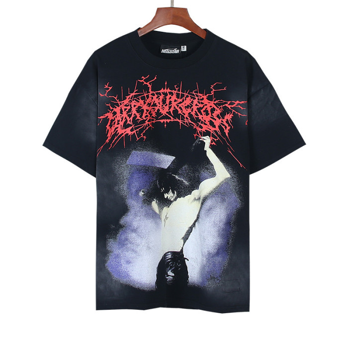 SMCL-015 High Quality Hellstar Retro 250g Cotton Shirt