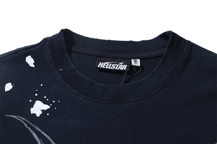 SMCL-024 High Quality Hellstar Retro 250g Cotton Shirt