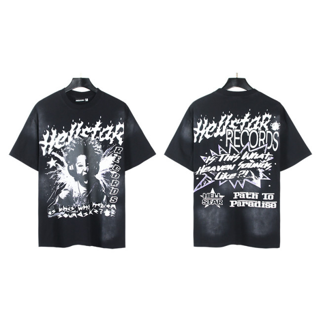 SMCL-074 High Quality Hellstar Retro 250g Cotton Shirt