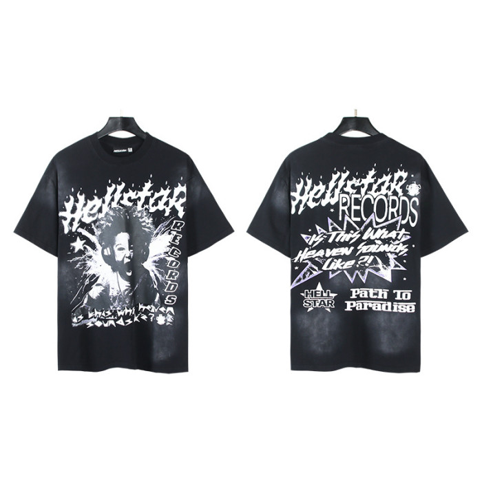 SMCL-074 High Quality Hellstar Retro 250g Cotton Shirt