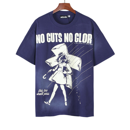 SMCL-009 High Quality Hellstar Retro 250g Cotton Shirt
