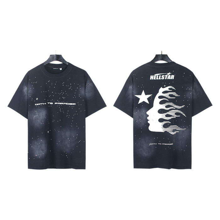 SMCL-042 High Quality Hellstar Retro 250g Cotton Shirt