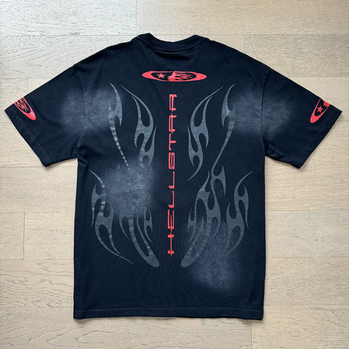 SMCL-048 High Quality Hellstar Retro 250g Cotton Shirt