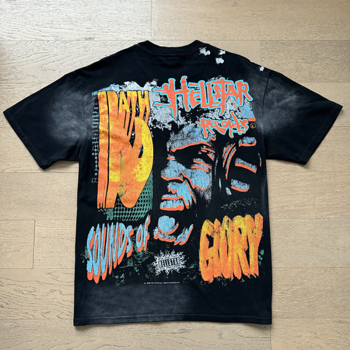 SMCL-012 High Quality Hellstar Retro 250g Cotton Shirt