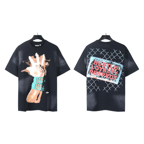 SMCL-061 High Quality Hellstar Retro 250g Cotton Shirt