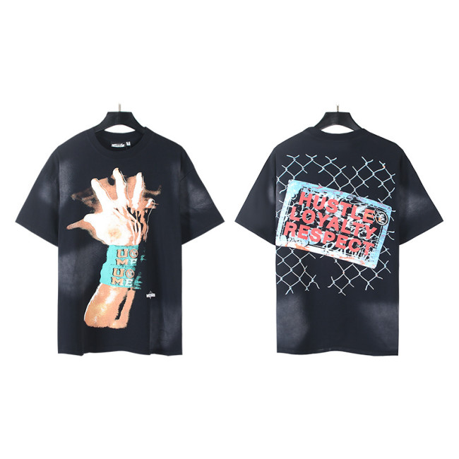 SMCL-061 High Quality Hellstar Retro 250g Cotton Shirt
