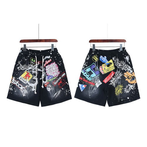 SMCL-013 High Quality Hellstar Retro 380g Cotton Shorts