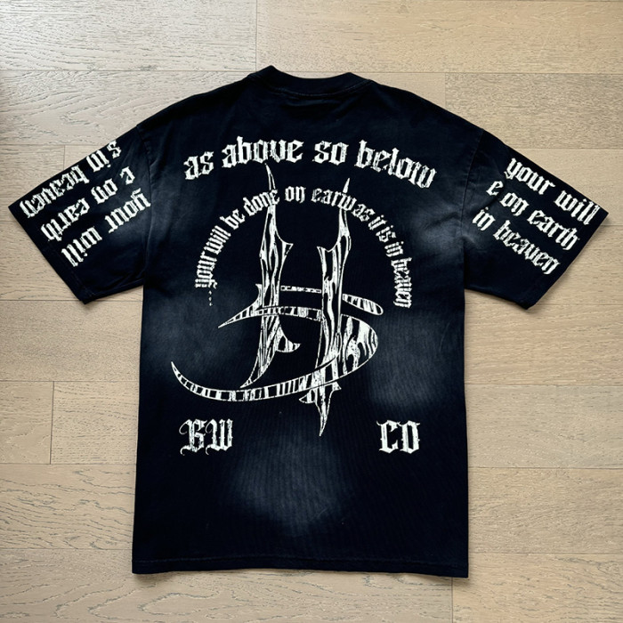 SMCL-037 High Quality Hellstar Retro 250g Cotton Shirt