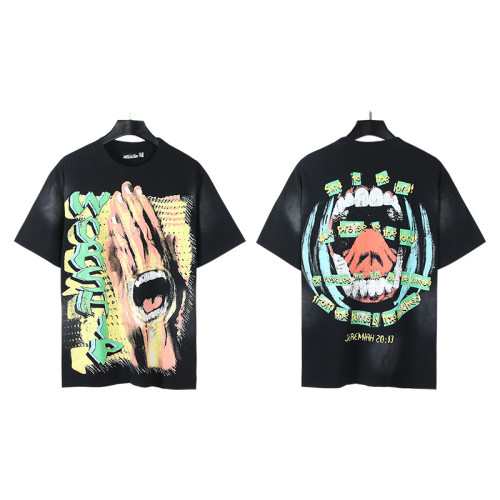 SMCL-057 High Quality Hellstar Retro 250g Cotton Shirt