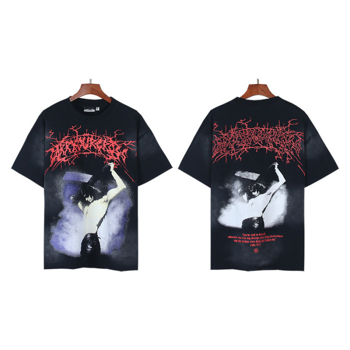 SMCL-015 High Quality Hellstar Retro 250g Cotton Shirt