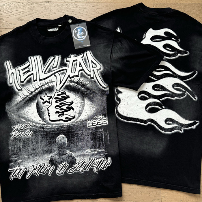 SMCL-075 High Quality Hellstar Retro 250g Cotton Shirt