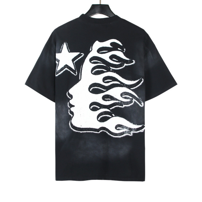 SMCL-075 High Quality Hellstar Retro 250g Cotton Shirt