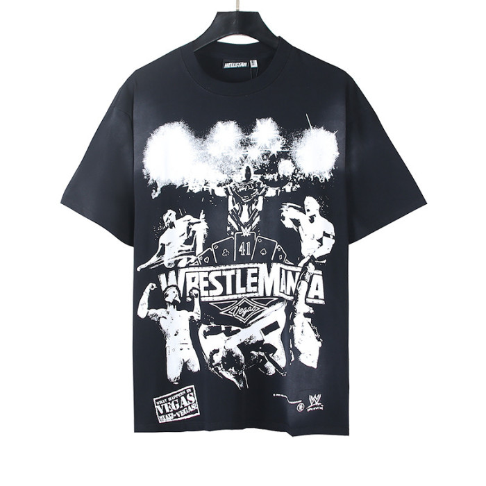 SMCL-062 High Quality Hellstar Retro 250g Cotton Shirt