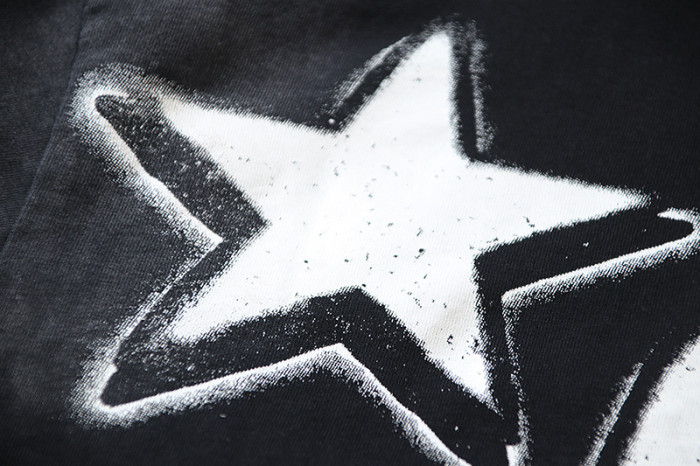 SMCL-075 High Quality Hellstar Retro 250g Cotton Shirt