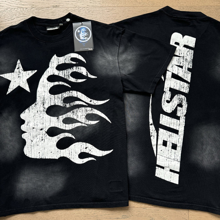 SMCL-014 High Quality Hellstar Retro 250g Cotton Shirt