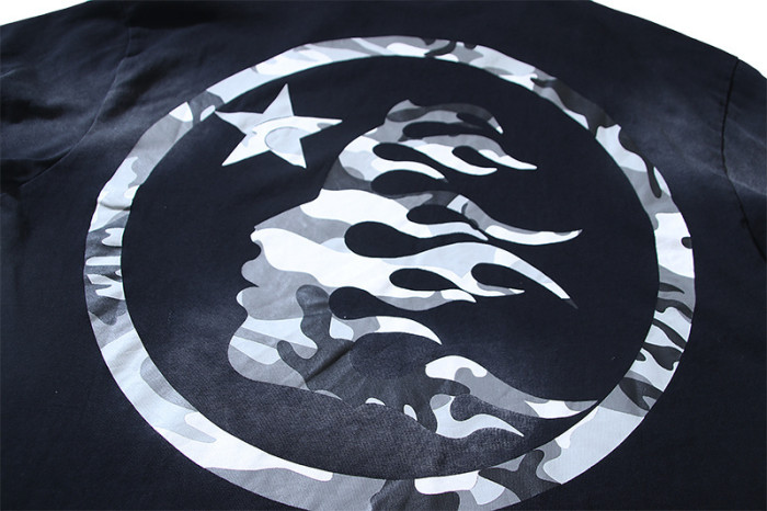 SMCL-056 High Quality Hellstar Retro 250g Cotton Shirt