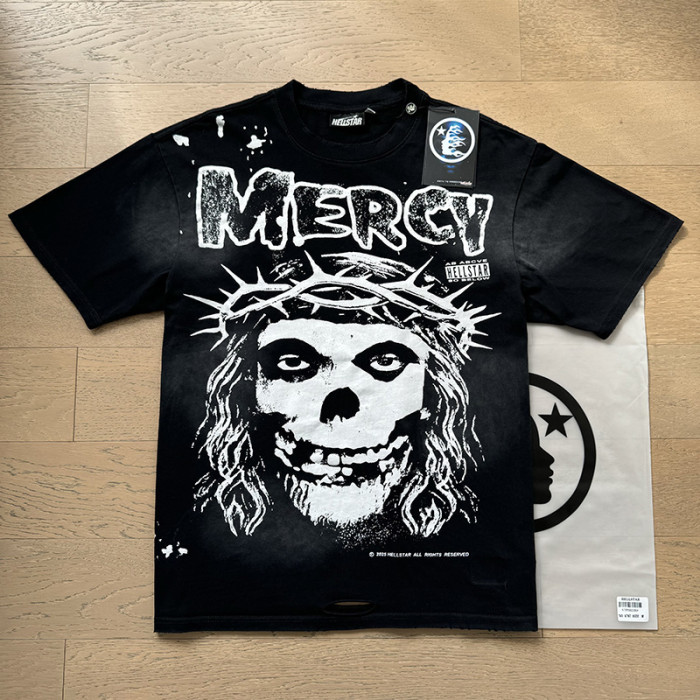 SMCL-021 High Quality Hellstar Retro 250g Cotton Shirt