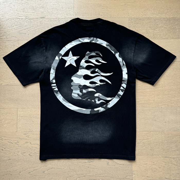 SMCL-056 High Quality Hellstar Retro 250g Cotton Shirt
