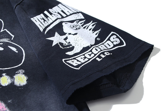 SMCL-025 High Quality Hellstar Retro 250g Cotton Shirt