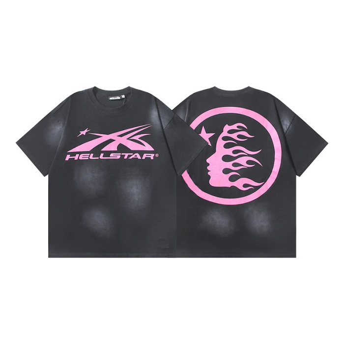 SMCL-073 High Quality Hellstar 240g Cotton Shirt + Shorts Set
