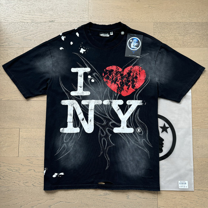 SMCL-024 High Quality Hellstar Retro 250g Cotton Shirt