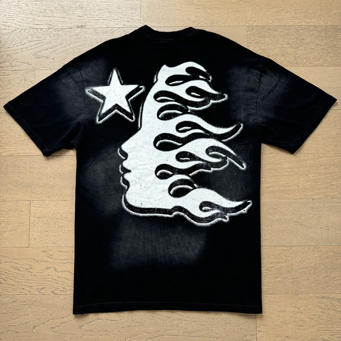SMCL-075 High Quality Hellstar Retro 250g Cotton Shirt