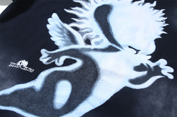 SMCL-020 High Quality Hellstar Retro 250g Cotton Shirt