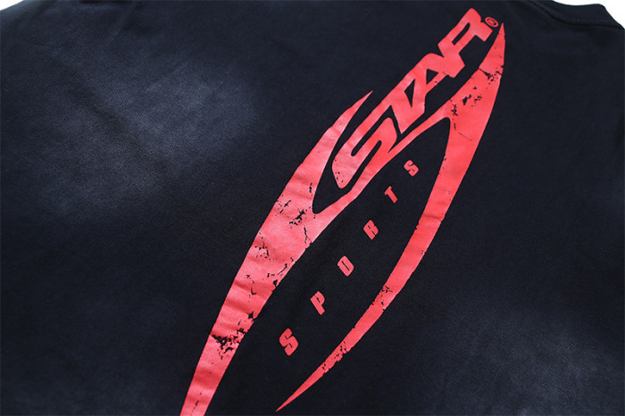 SMCL-047 High Quality Hellstar Retro 250g Cotton Shirt