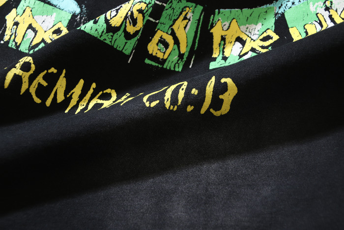 SMCL-057 High Quality Hellstar Retro 250g Cotton Shirt