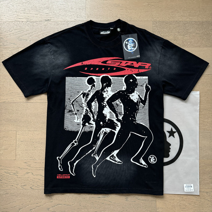 SMCL-047 High Quality Hellstar Retro 250g Cotton Shirt