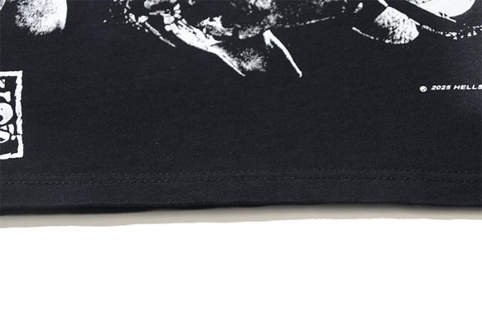 SMCL-062 High Quality Hellstar Retro 250g Cotton Shirt