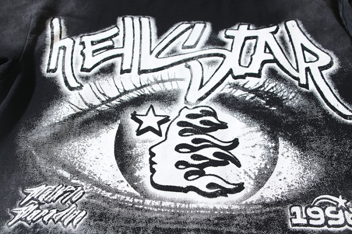 SMCL-075 High Quality Hellstar Retro 250g Cotton Shirt