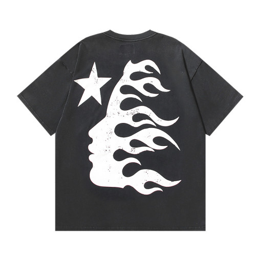 SMCL-197 High Quality Hellstar Retro 250g Cotton Shirt