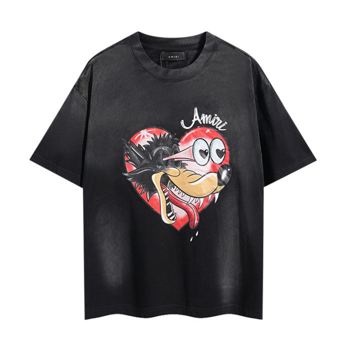 SMCL-438 High Quality Amiri Retro 240g Cotton Shirt