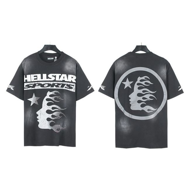 SMCL-162 High Quality Hellstar Retro 250g Cotton Shirt