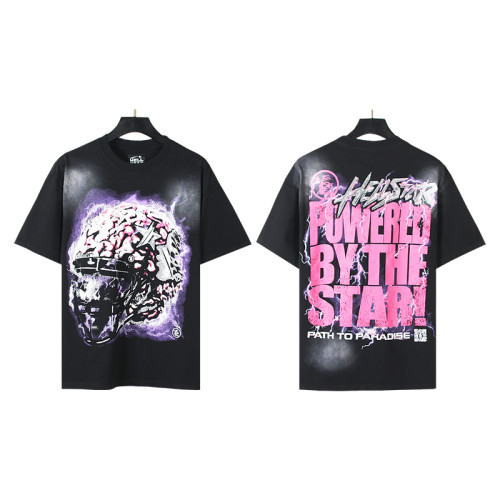 SMCL-194 High Quality Hellstar Retro 250g Cotton Shirt