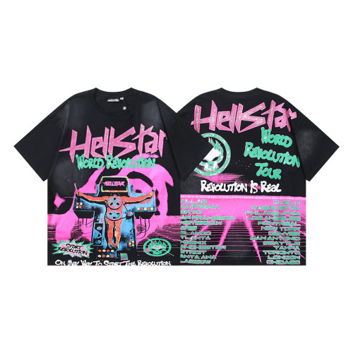 SMCL-095 High Quality Hellstar Retro 250g Cotton Shirt
