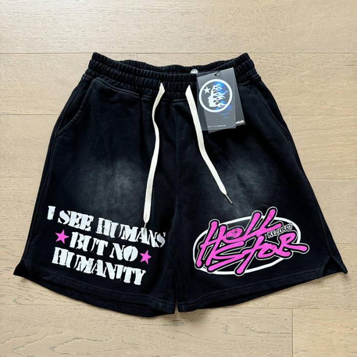 SMCL-140 High Quality Hellstar Retro 380g Cotton Shorts