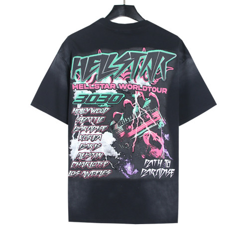 SMCL-090 High Quality Hellstar Retro 250g Cotton Shirt