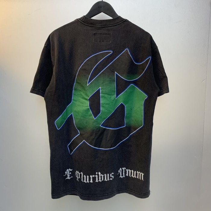 SMCL-254 High Quality GOD SPEED Life's A Gamble T-shirt (Black / Gray Wash)