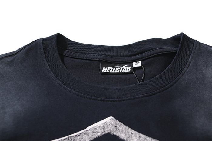SMCL-107 High Quality Hellstar Retro 250g Cotton Shirt