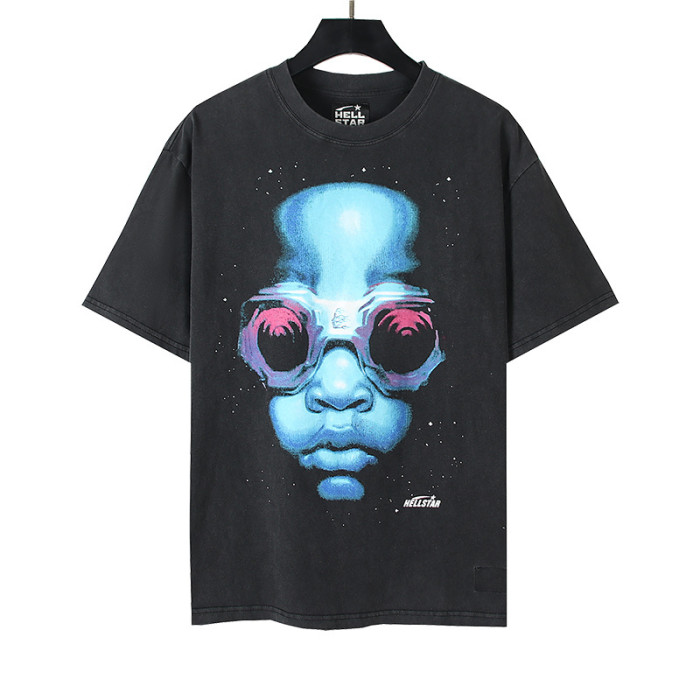 SMCL-191 High Quality Hellstar Retro 250g Cotton Shirt