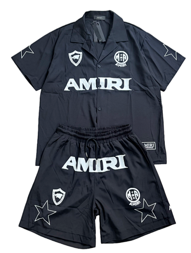 SMCL-523 High Quality Amiri Sport Shirt + Shorts Set