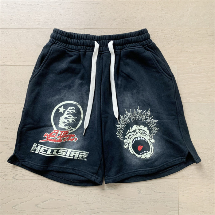 SMCL-183 High Quality Hellstar Retro 380g Cotton Shorts